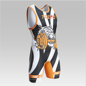 2025 Sublimated Wrestling <b>Singlet</b> for <b>Men</b> Lightweight <b>Men</b> Wrestling <b>Singlet</b> Custom Breathable Stretch MMA Suit With OEM - Product Image 3