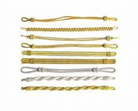 Generals Bullion Wire Cap <b>Cord</b> Tactical Uniform Accessories High Quality Cap <b>Cords</b> Gold <b>Black</b> Silver Colors - Product Image 5