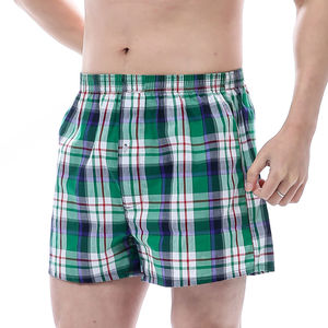 Hot Sale Men's Vintage Elastic Waistband Woven <b>Shorts</b> Nylon/Cotton <b>Plaid</b> Striped Fitness Jogger Athletic Breathable Lightweight - Product Image 1