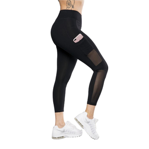 Logotipo personalizado de las señoras al aire libre ropa deportiva mallas de entrenamiento ropa de talla grande pantalones de yoga gimnasio Fitness Yoga entrenamiento Leggings - Product Image 3