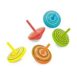 Juego de Trompos de Madera Personalizados Hazleton, Juguetes Promocionales Personalizados - Product Image 1