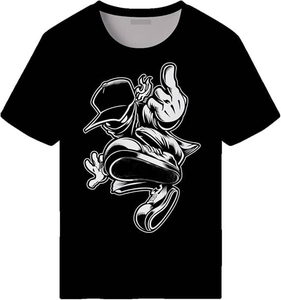 Camiseta holgada de algodón 100% para hombre, camiseta informal lisa de manga corta, ropa de verano cómoda y transpirable - Product Image 1