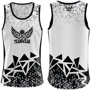 OEM Custom Logo Singlet <b>Muscle</b> Shirt Gym Workout High Quality Cotton <b>Mens</b> Stringer Tank <b>Top</b> - Product Image 5