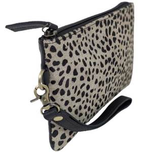 Nouvelle tendance dames en cuir fermeture éclair porte-carte meilleure qualité décontracté pratique sac à main haute capacité Portable imprimé léopard caractéristique - Product Image 1