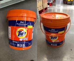 Cubo de polvo de detergente suave Tide 9kg en venta - Product Image 1
