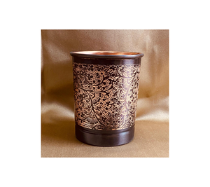 Venta al por mayor estilo martillado vasos de agua de cobre capacidad para 300ml de vino de fiesta y regalos de boda directo del fabricante - Product Image 3