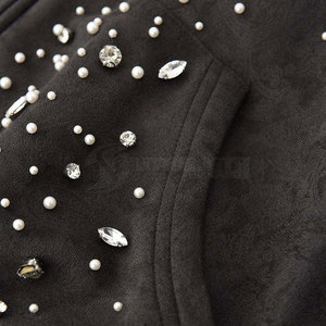 Sudaderas con Pedrería, Sudadera Cómoda de Algodón con Decoración de Piedras Brillantes, Estilo de Sudaderas con Pedrería - Product Image 5