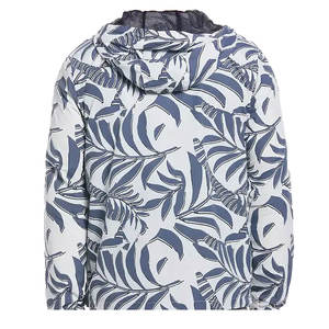 Chaqueta cortavientos con cremallera para hombre con logotipo de marca personalizado, fina, suave, de secado rápido, con bolsillo, informal, de invierno, de piel de vaca, a prueba de viento - Product Image 3