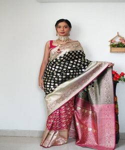 Sarees à bas prix: Élégance indienne avec des options abordables-Explorez la beauté du coton, de la soie et des styles de prêt-à-porter. - Product Image 6