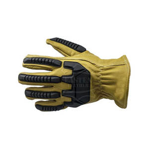Gants de sécurité résistants aux chocs de la meilleure qualité Gants en cuir fabriqués en usine au prix de gros - Product Image 5