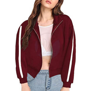 Veste Lettermen en cuir matelassé en peau de mouton pour femme hiver respirant fabriqué au Pakistan produit fini pour adultes - Product Image 1