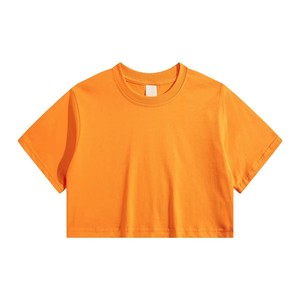 100% algodón de manga corta de alta calidad para niños, venta al por mayor, ropa informal suave sólida para niños y niñas, camisetas para bebés, camisetas de algodón - Product Image 2