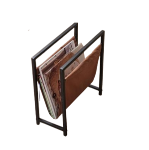 Ferme montage mural porte-revues support peu encombrant pour magazines fil métallique maison stockage organisateur support de rangement - Product Image 2