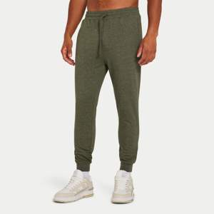 Vente en gros de pantalons de survêtement d'hiver pour hommes personnalisés 100% pantalons de survêtement de couleur unie en molleton de coton avec cordon de serrage pour les activités de jogging - Product Image 1