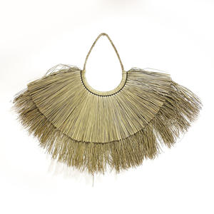 Leaf shaped <b>wall</b> <b>art</b> sea grass decor centerpieces for <b>walls</b> good quality seagrass hanging <b>arts</b> - Product Image 3