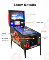 Usine en gros Jurassic Park flipper chinois pas cher flipper numérique flipper jeu d'arcade machine