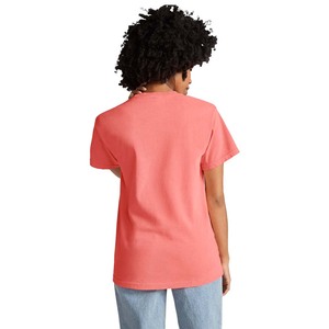 Camiseta de algodón 100% de manga corta teñida al por mayor - Product Image 2