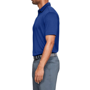 Nouveau design dernières tendances polos pour hommes t-shirt à revers à manches courtes à coutures tricolores d'été - Product Image 2