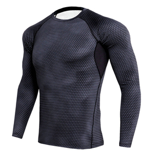 Service OEM Nouvelle Arrivée Rash Guard Pour Hommes Personnalisé Respirant 2024 Personnalisé Imprimé Compression Chemise MMA Rash Guard - Product Image 2