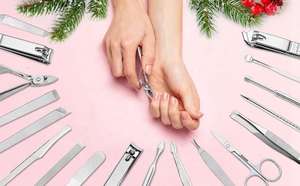 Outils professionnels 13 pièces ensemble de manucure en acier inoxydable Kit de pédicure et outils de soin des ongles - Product Image 2