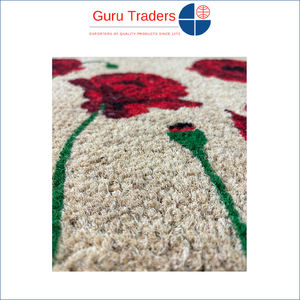 Tapis imprimé lavable blanchi à la machine de forme rectangulaire de qualité supérieure personnalisable avec support antidérapant à vendre - Product Image 5