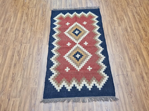 Tapis Kilim en Jute de Laine Tissé à Haute Poils et Motif Abstrait pour Salon Chambre Salle à Manger ou Entrée au Prix d'Usine - Product Image 5