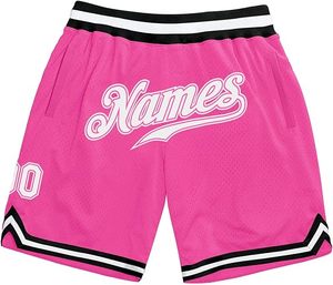 Pantalones Cortos de Baloncesto Personalizados con Sublimación, Transpirables, de Secado Rápido, Cintura Elástica Alta, con Bolsillos con Cremallera y Malla para Equipo - Product Image 1