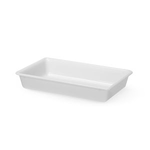 Bandeja de Almacenamiento Blanca HENDI de 6L, 430x285x(H)75mm, Bandeja de Preparación - Product Image 1
