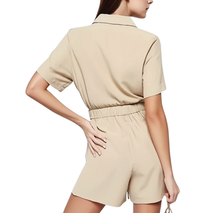 Combinaison de luxe pour femmes du fabricant vietnamien Streetwear d'été personnalisable Vêtement durable-Coupe lavable - Product Image 2