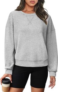 Pulls décontractés à col rond pour femmes, nouvelle collection printemps 2026, chic, à manches longues, en tissu tricoté 100 % polyester - Product Image 4