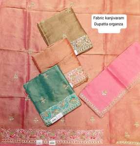 Designer moderne indien pakistanais vêtements non cousus à la main belle fête porter des costumes mode avant traditionnel - Product Image 2