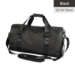 Bolsa de gimnasio transpirable con compartimento para zapatos separado Bolsa de lona deportiva para entrenamiento y viajes - Product Image 6
