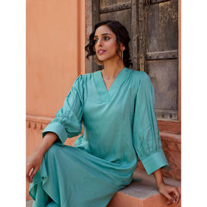 Ensemble Kurta en modal pour femmes grandes tailles - Product Image 4