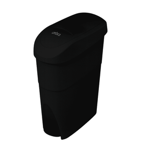 Contenedor Higiene Femenina Con Pedal 15L Negro. 1 Unidad - Product Image 1
