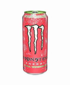 Bebida Energética Monster Ultra Watermelon Sin Azúcar con Ginseng, Taurina y Carbonato, 12x500ml - Product Image 4