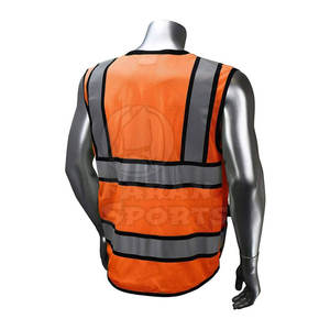 Chaleco de seguridad con logotipo personalizado para hombre, Chaqueta ligera de buena calidad, chaleco de seguridad extragrande, chaqueta para hombre - Product Image 3