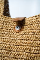Sac fourre-tout léger tendance en raphia fait main, style bohème vintage anglais, pour femme, idéal pique-nique et plage
