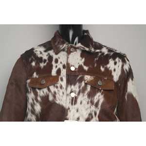 Chaqueta de Cuero Vacuno Reversible para Mujer, Chaqueta de Camionero Acolchada de Piel de Oveja, Prenda Exterior de Cuero, Chaqueta Universitaria con Logotipo Personalizado, Abrigo de Invierno para Otoño - Product Image 1