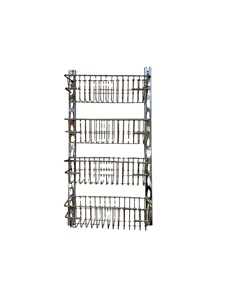Kitchen organizer shelf Metal Fruit <b>Basket</b> Kitchen Organizer with Handles Eco-Friendly <b>Vegetable</b> Storage Rack <b>Stand</b> for Home Use - Product Image 2