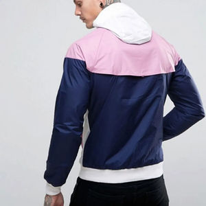 Veste coupe-vent pour homme fabriquée sur mesure, en polyester, confortable, coupe-vent, tendance pour l'hiver - Product Image 5