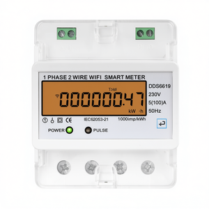 Interruptor WiFi Inteligente Monofásico SINOTIMER DDS6619-047 100A Compatible con Tuya, Sin Interruptor Físico - Product Image 2