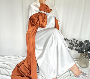 Abaya élégante pour l'Aïd avec de magnifiques perles Katdana, idéale pour les soirées, prix d'usine, tenue Abaya 2026 - Product Image 6