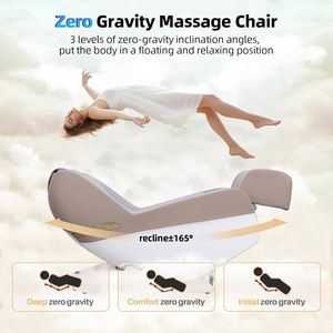 Chaise de massage classique de relaxation confortable avec airbag, chauffage, compression, gravité zéro, relaxation complète du corps, électrique, vente d'usine - Product Image 5