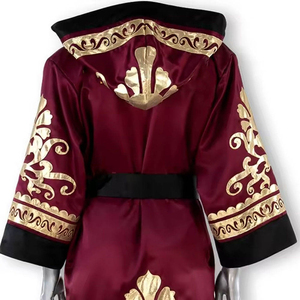 Bata de Boxeo Profesional Personalizada Más Vendida en 2025 con Pantalones Cortos de Alta Calidad para Adultos, Artes Marciales de Peso Pesado - Product Image 5