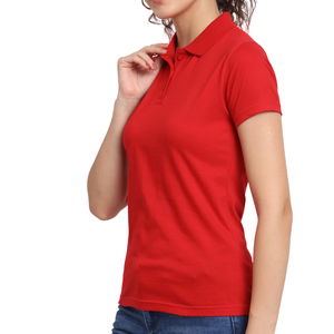 Breathable <b>Polo</b> Shirt for <b>Women</b> - Designed for Active Living with Quick-Drying Fabric, Fitted Shape, and Sleek Buttoned Collar - Product Image 5