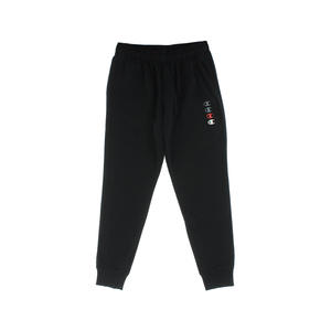 Pantalones Deportivos Champion Triple Logo para Hombre, Color: Negro/Negro, 100% Auténticos - Product Image 1