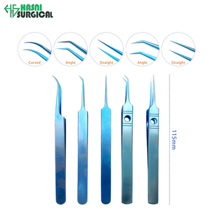 Ensemble de pinces à épiler manuelles en acier inoxydable certifiées CE et ISO, très vendues - Product Image 2