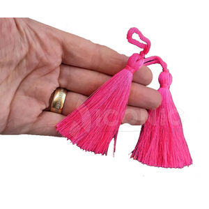 Color sólido Nuevo diseño Borla Profesional Venta al por mayor Borla Precio bajo Borla de alta calidad - Product Image 4