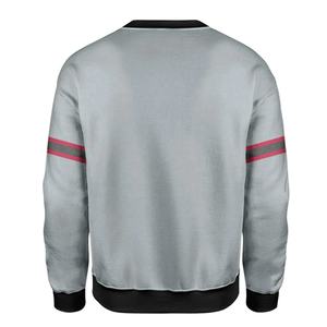 Nueva llegada de la moda de los hombres impresos de manga larga suéter básico de cuello redondo sudaderas de algodón poliéster personalizado de alta calidad con capucha - Product Image 5