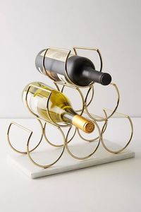 Casier à vin géométrique moderne avec revêtement en poudre Finition Porte-bouteille de vin Support de casier à vin Outils de barre en métal de l'Inde - Product Image 2